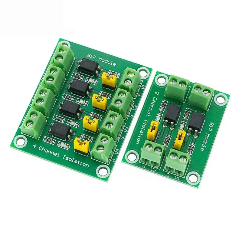 PC817 2/4/8 Channel Optocoupler Isolation Board Voltage Converter Adapter Module 3.6-30V Driver Photoelectric Isolated Module