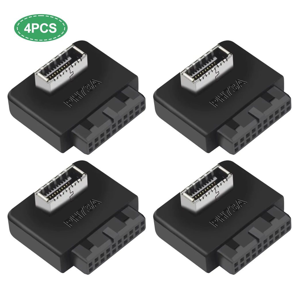 USB 3.0 Internal Header to USB Type C Front Type E Adapter 20/19-pin to Type C Converter Motherboard Desktop Converter