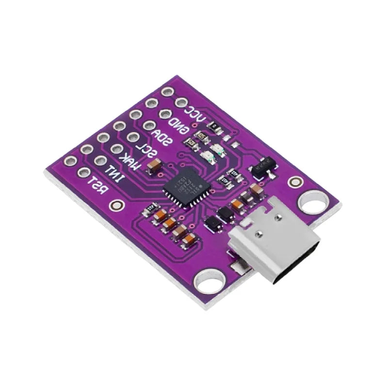 USB to I2C Communication Debugging Module Adapter Board Type‑C Micro USB CP2112