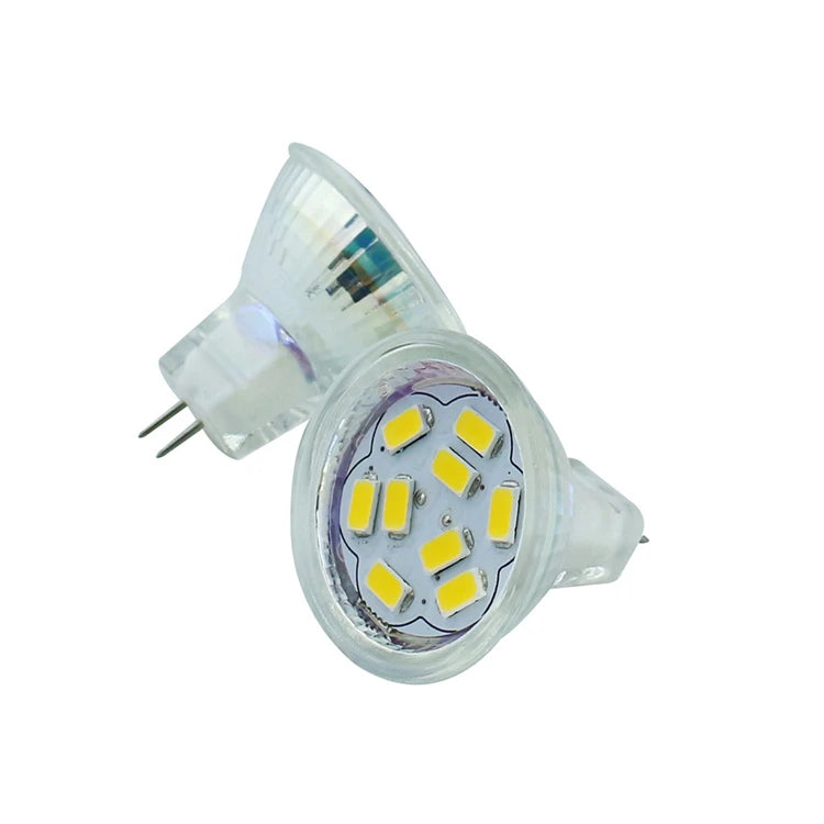 MR11 GU4 Mini LED Spotlight Bulbs AC DC12V 5730SMD 7W 15LEDs Super Bright Cool Warm White Lamp Replace 40W Halogen Light