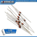 100pcs 0.5W Zener diode 500MW DO-35 1/2W BZX55C 2.4V 2.7V 3V 3.3V 3.6V 3.9V 4.3V 4.7V 5.1V 5.6V 6.2V 6.8V 7.5V 8.2V 9.1V 10V