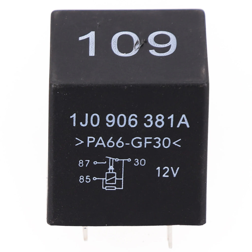 Replacement Car Engine ECU Fuel Pump Relay 109 1J0906381A Compatible with For Skoda Vehicles 1989 2006 Except MK5 Models