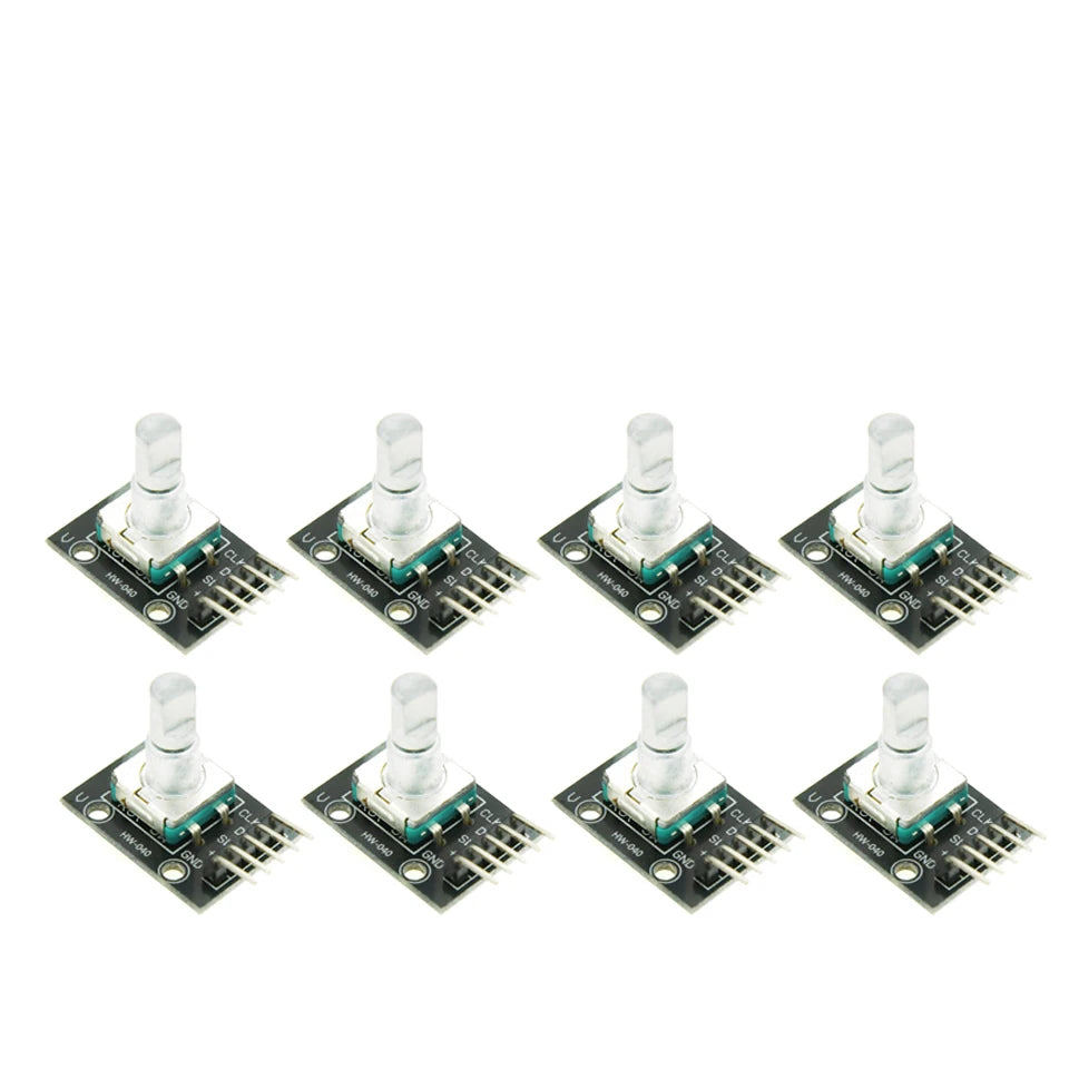 1-10PCS 360 Degree Rotary Encoder Module KY-040 Brick Sensor Development Board with Knob Cap Potentiometer KIT DIY for Arduino