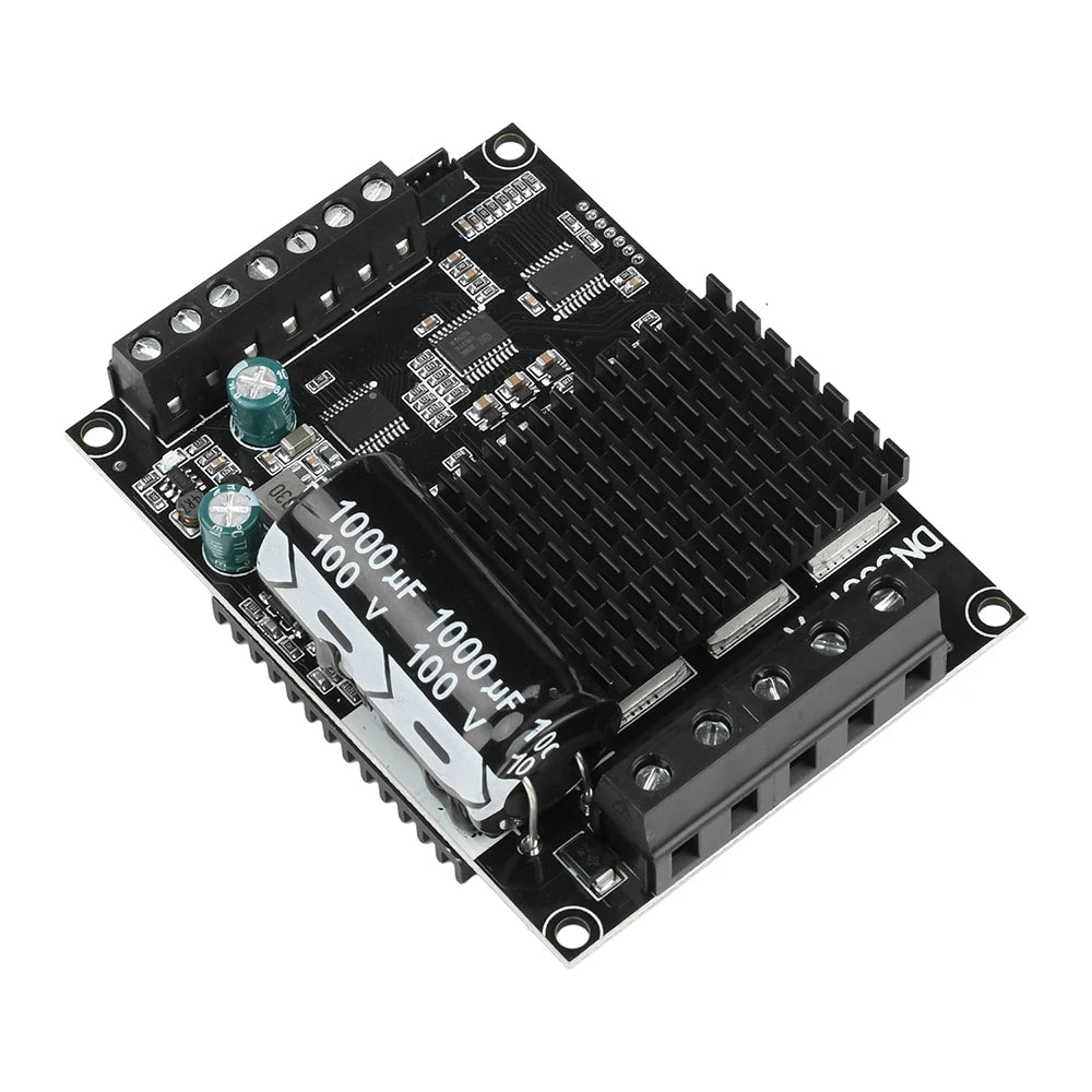 DC 6-80V BLDC Three Phase DC Brushless Motor Controller PWM High Power 1600W 20A Hall Motor Control Driver Board Motor Regulator