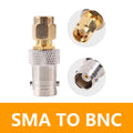 5/20/100PCS RF Connector RF Coax Coaxial SMA Male Plug to BNC Female M/F Radio Antenna Connector Adapter Gold Plating