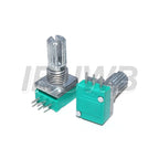 5pcs 15mm Shaft 3/6/8pins RK097 RV097NS B5K B10K B50K B100K B500K Audio Amplifier Sealed Linear Volume Potentiometer Resistor