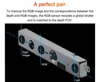 Intel RealSense Depth Camera Binocular D455 Inertial Measurement Unit 30fps RGB Resolution 1280x800 3D Sensing & Computer Vision