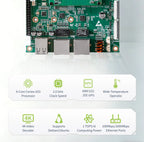 Edge AI Core Module, EASY EAI RK3562 Quad-core A53 ARM Processor, 2GB RAM, Embedded Linux Development Board 1 TOPS NPU