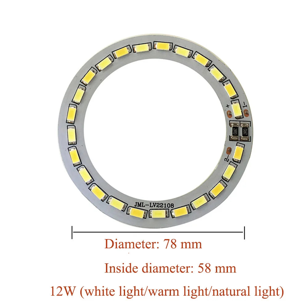 DC5V Dimmable LED Chip 5W-30W Surface Light Source SMD 5730 LED Light Beads DIY Tricolor Adjustable LED Bulb White Warm White