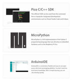 Raspberry Pi Pico 2 RP2350 2 inch LCD Capacitive TouchScreen Development Board 240x320 Display QMI8658 6-Axis /OV5640 Camera /SD