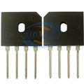 5pcs  GBU406 GBU408 GBU410 GBU606 GBU608 GBU610 GBU806 GBU808 GBU810 GBU1010 GBU1510 GBU2510 GBU3510 Bridge Rectifiers