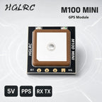 HGLRC M100 MINI GPS Module M10 UBLOX 10Hz 72CH Ceramic Antenna 3.3V-5V For FPV Racing Freestyle Drone RC Parts Flight Controller