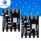 Black ZY BME280 3-in-1 Sensor Module, High Precision Temperature Humidity Barometer Altimeter Monitor Compatible with for Ardui