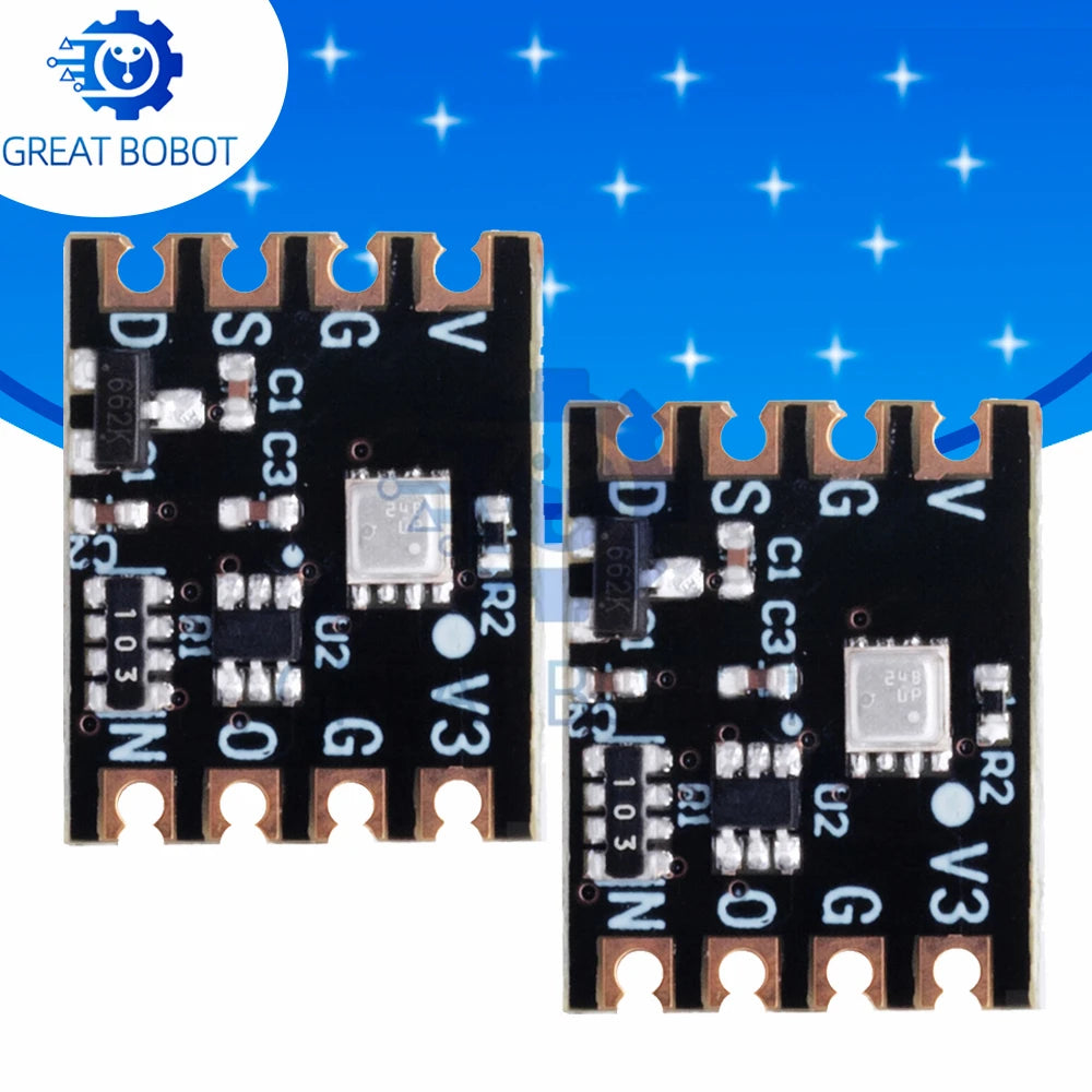 Black ZY BME280 3-in-1 Sensor Module, High Precision Temperature Humidity Barometer Altimeter Monitor Compatible with for Ardui