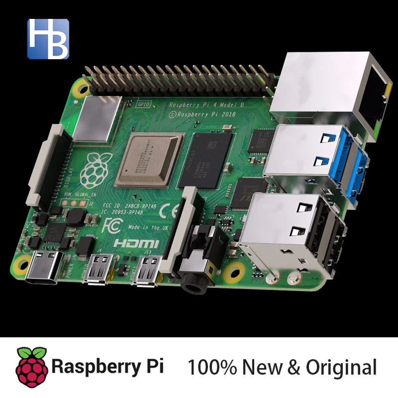 Raspberry Pi 4 Model B 1GB 2GB 4GB 8GB RAM Completely Upgraded Raspberry Pi 4B