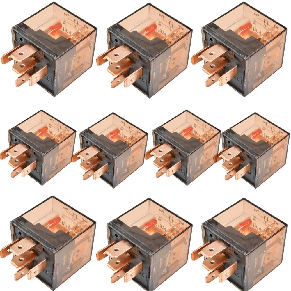 Waterproof Relay DC 12V 100A Relay SPDT 5 Pin Relay Car Heavy Duty Split Charge Waterproof Transparent Case
