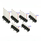 10pcs 2.54mm Cuttable Breakable 1X40P PA3mm 4mm 6mm Optional SMD Single Row Male Pin Header