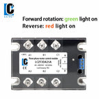 LCTC Three Phase Solid State Relay Forward and Reverse Control Relay DC Motor Stater 10A 25A 40A 60A 80A 10-30VDC 40-480VAC DA