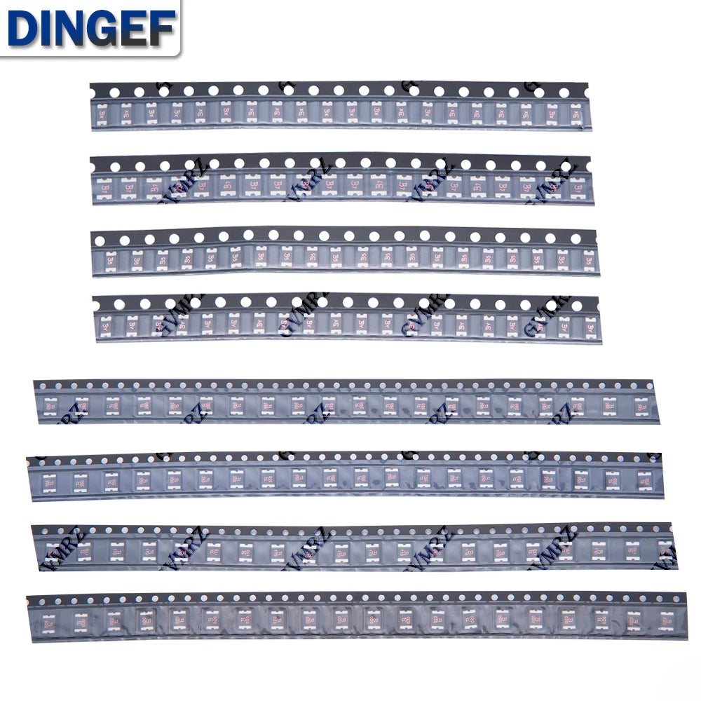 300Pcs 15Values*20PCS 1206 0805 1210 1812 SMD Resettable Fuse kit 0.7A 0.5A 0.2A 2A 1.1A 2.6A 3.5A PPTC PolySwitch Self-Recovery