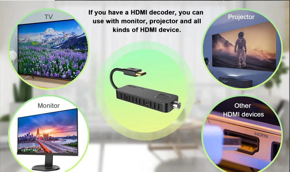 UBISHENG U3mini DVB T2 DVB C Digital TV Decoder HD Free TV Channels 7Days EPG TV Tuner for Spain France Itlay Columbia ect