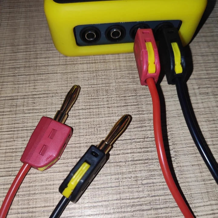 1/4/10PCS Speaker Banana Plugs 4mm Gold Plated Screw Type Bannana Plugs for Speaker Wire Cable Connectors Audio Video Receiver