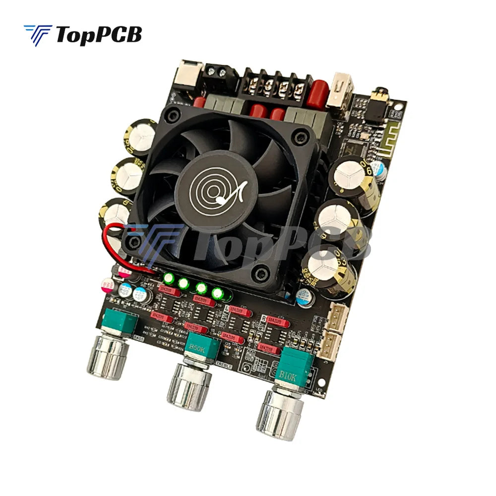 TPA3255 300W+300W Stereo Bluetooth Audio Sound Power Amplifier Board Treble Bass for Car Karaoke Smart Home Theater Subwoofer