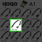 HD A1 Ultra Thin Flat FPV HDMI-Compatible Cable Flexible Mini HDMI to Micro HDMI Ribbon Wire 5cm/50cm Short FPC FFC