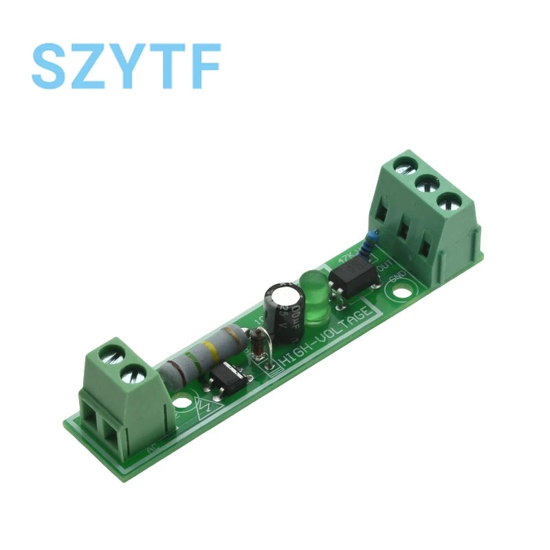 1/3/8-Way 220V AC Optocoupler Module - Isolated Voltage Detection, Compatible with PLC Systems