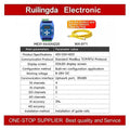 Industrial I/O Networking Module AI/AO/DI/DO 4-20mA 0-20mA, RJ45 RS485 Modbus TCP/RTU Gateway with OLED Display, DC 8-28V Powere