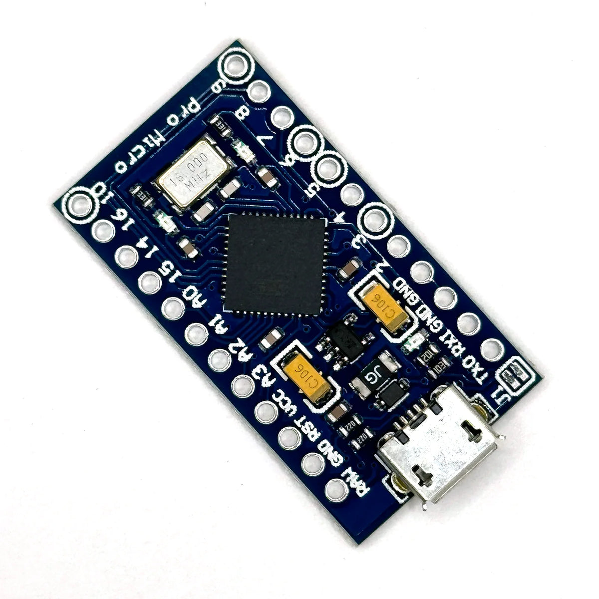 Pro Micro TypeC ATmega32U4 5V 16MHz Replace ATmega328 For arduino Pro Mini With 2 Row Pin Header For Leonardo Mini Usb Interface