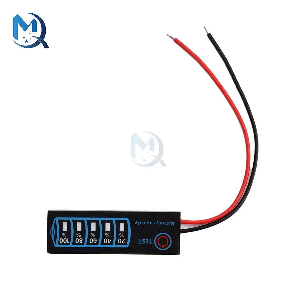 3-14S 1-7S 2-8S LED Battery Voltage Level Indicator Charge Acid/Lithium Universal 18650 Battery Charge Indicator Board DC 7-55V