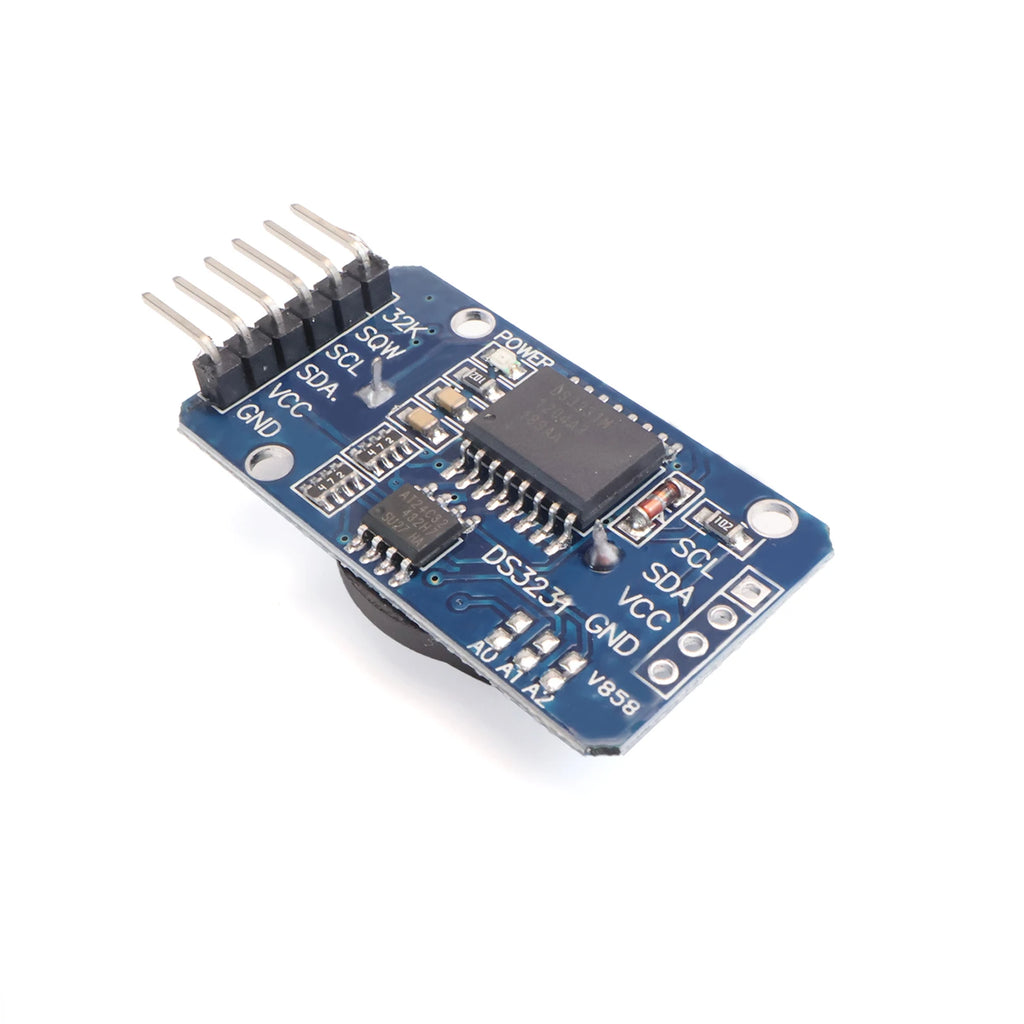 DS3231 AT24C32 IIC Precision RTC Real Time Clock Memory Module Without Battery 3.3V-5V for Arduino ESP32 Temperature Compensated
