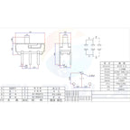 20PCS MSS22D18 Mini Miniature DIP Slide Switch 2P2T 6Pin Handle High 2MM For DVD Switch