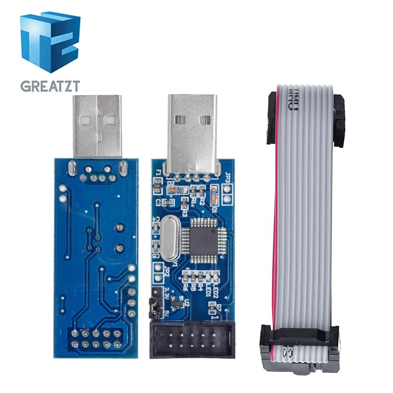 GREATZT USBASP USBISP AVR Programmer USB ISP USB ASP Support Win7 64K
