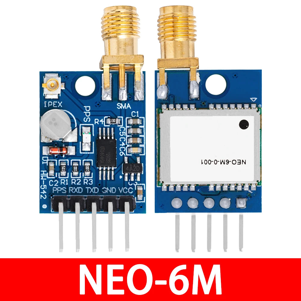 Neo-6m Neo-7m Double Sided Gps Mini Module Neo-m8n Satellite Positioning Microcontroller Scm Mcu Development Board For Arduino
