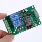 ESP8266 WIFI Relay Board Dual Channel ESP-12F Development Board DC 5V 10A Wireless Smart Relay Module Based on Arduino