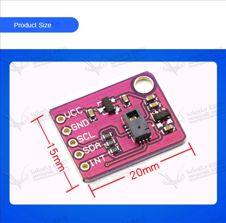 7620 Gesture Recognition Sensor PAJ7620U2 9 Gesture Recognition Sensor Modules RGB Infrared Sensing Modules