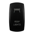 CUSTOM Dual RED Led Laser Etched Rocker Switch ON-OFF ON-OFF-ON (SPST DPDT) for ARB/Carling/NARVA 4x4 Caravan Accessories SUV