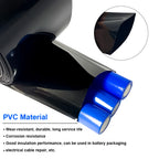 1meter 18650 Lipo Battery PVC Heat Shrink Tube Pack 70mm ~ 500mm Insulated Film Wrap Lithium Case Protection Cable Sleeve Black