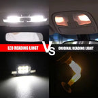 2/4/10/20 PCS C5W LED Bulb Canbus Festoon 31/36/39/41MM 12V 3030-6SMD 6500K White Car Interior Dome Reading License Plate Lights