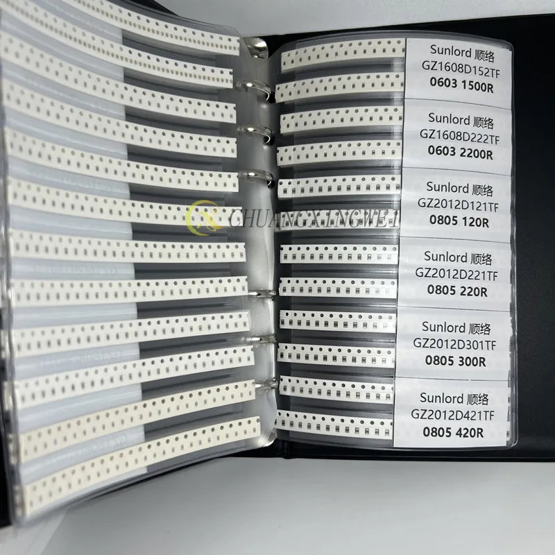 21values 0402 0603 0805 Mix SMD Ferrite Bead Sample Book Sample Kit