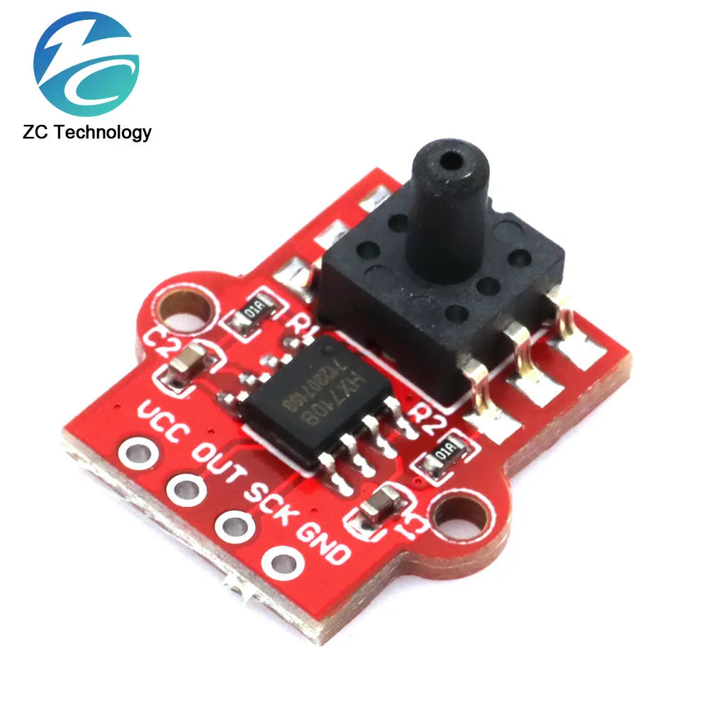 DC 3.3V 5V 0-40KPa Pressure Sensor Module Connect 2.5mm Soft Tube Digital Liquid Water Level Controller Board For Arduino