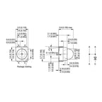 3v 1210 3528 Plcc-4 Three positive poles and one negati RED YELLOW BLUE Brake Lights And Turn Signals Led Chip Diode