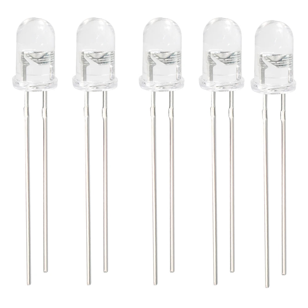 10-30Pairs 5mm 940nm IR LED Diode Kit Infrared Emitter & Receiver Diodes F5 for Remote Control DIY Electronics & Sensor Projects