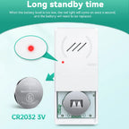 Magnetic Security Sensor Refrigerator Door Alarm Windows Open Alarms 60 Seconds Delay Loud 96 dB for Home, Store, Offic