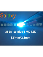 3528 1210 1000pcs SMD LED Diodes Diode SMD LED Diodo Kit Green RED WARM White ICE Blue Yellow Pink Purple-UV IR  Orange rgb