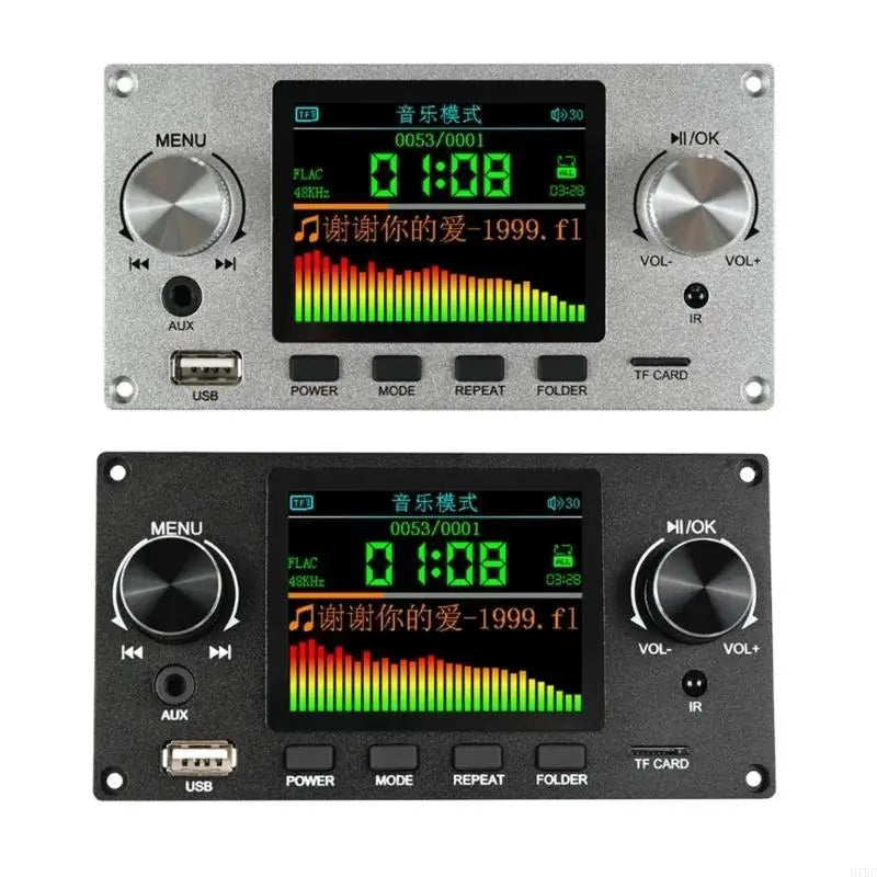H7BC 2.8inch TFT Color LCD Lossless MP3 Decoders Board Bluetooth-compatible Stereo Sound Decoding USB For Car Amplifiers