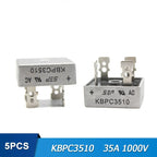 5PCS LAUBEI Diode Bridge Rectifier KBPC5010 KBPC1010 KBPC1510 KBPC2510 KBPC3510 Rectifiers 10A 15A 25A 35A 50A