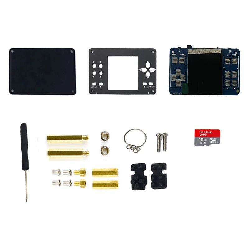 Raspberry Pi Zero game hat Module kit 1.54inch LCD with case Speaker charge function for Raspberry pi Zero/Zero w/Zero 2w