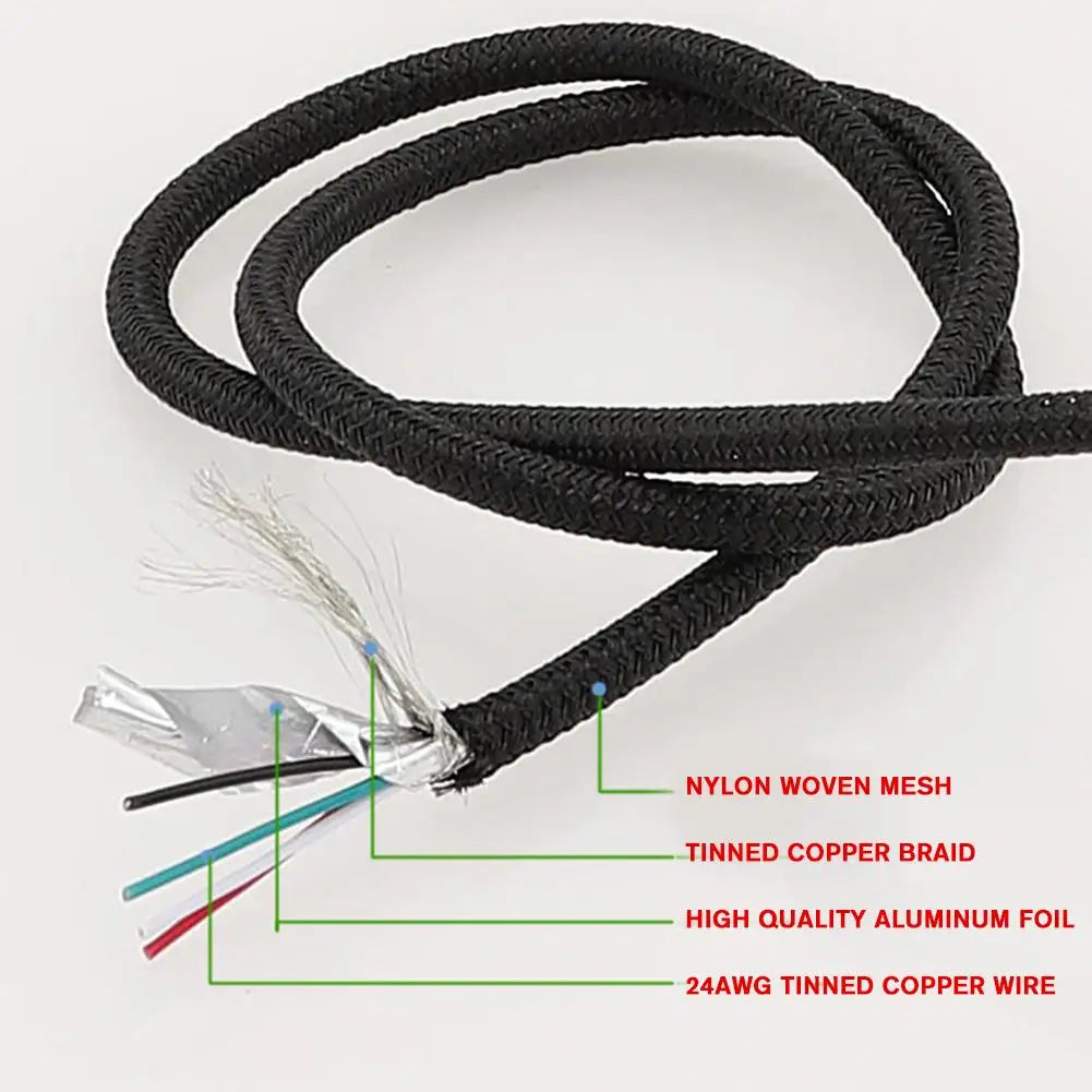 Computer Motherboard USB Extension Cable 9 Pin 1 Female To 2 Male Y Splitter Audio HD Extension Cable For PC DIY